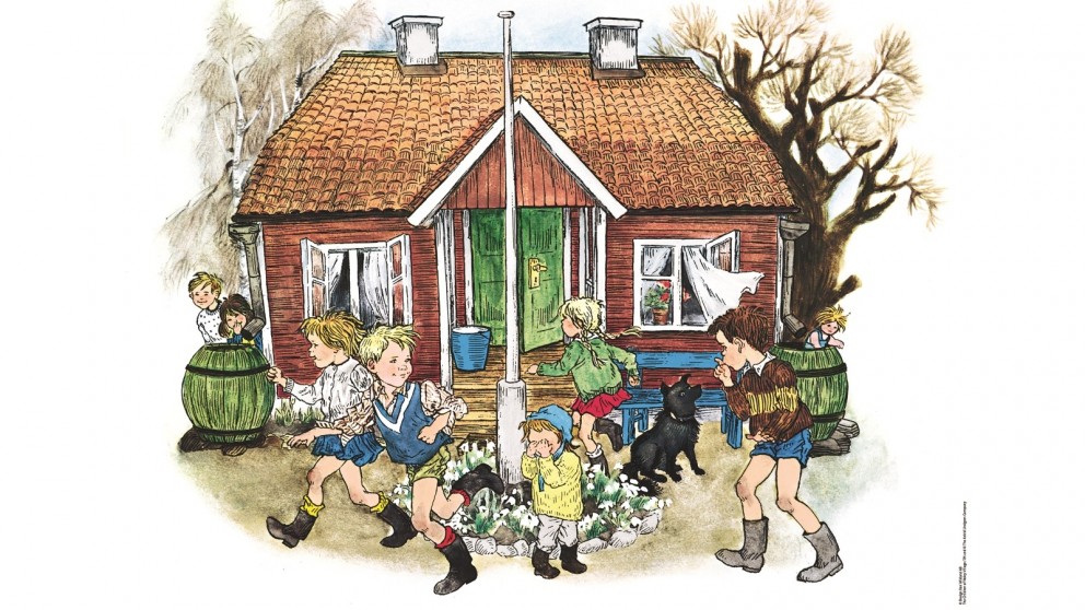 Ravensburger Jigsaw Puzzle : The Children of Noisy Village 1000pc